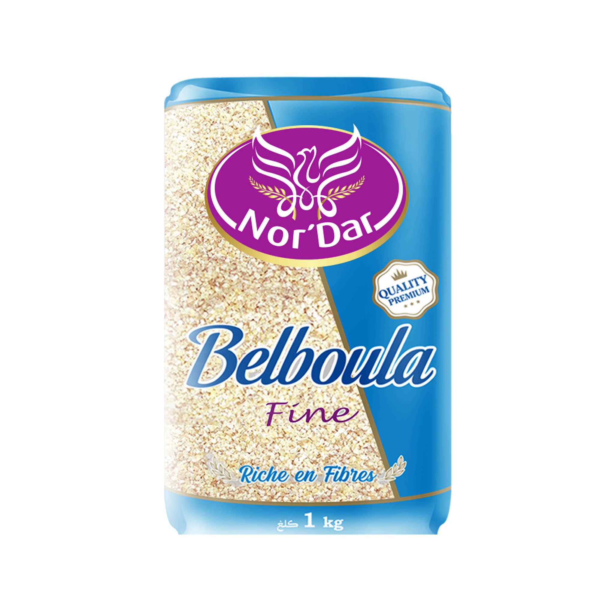 Nor'Dar Semoule fine orge 1kg PRODUCT