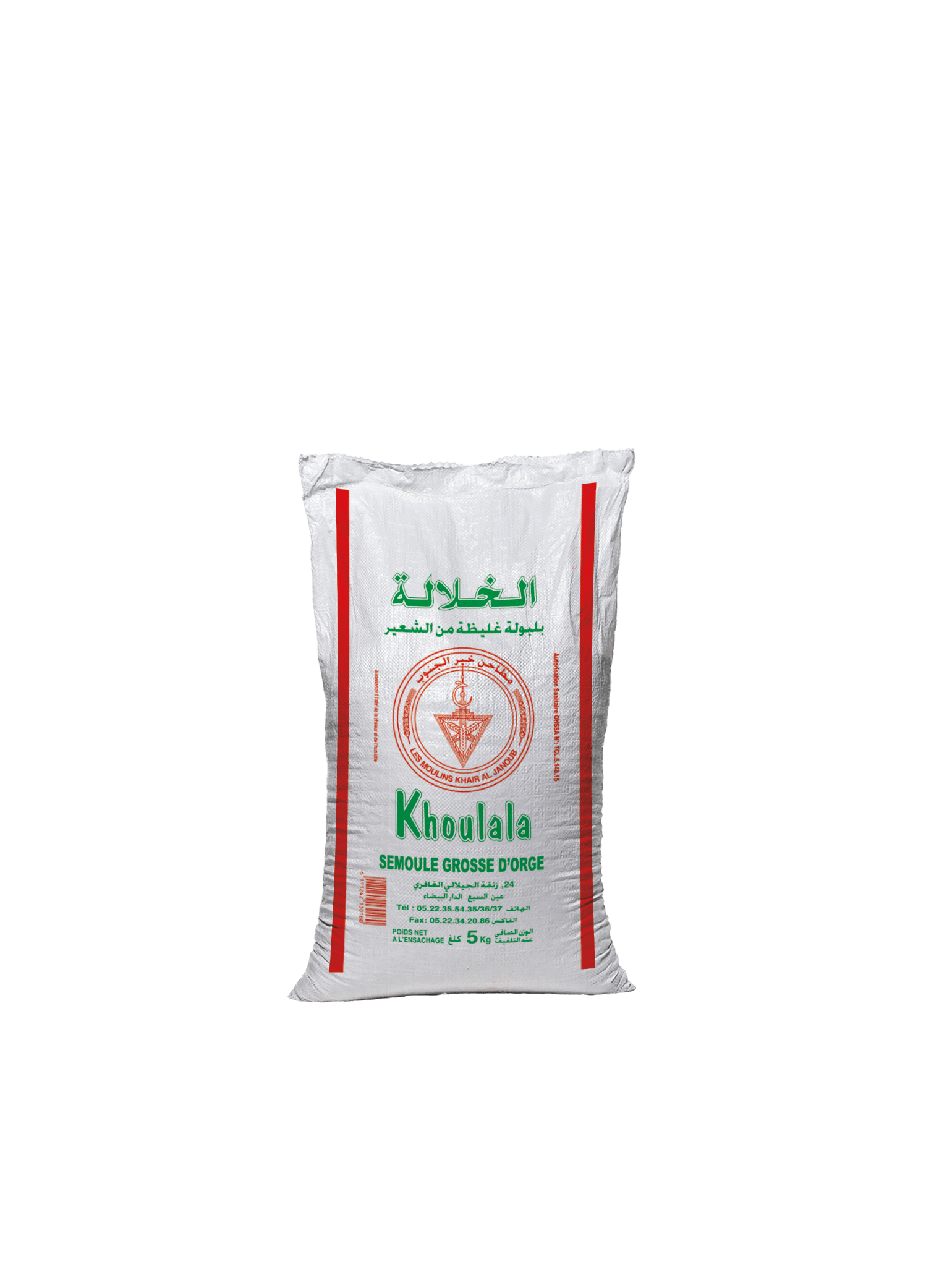 KHOULALA-SEMOULE GROSSE D'ORGE-5KG